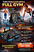 Home Fitness Multitasker: Push-Up Support Board