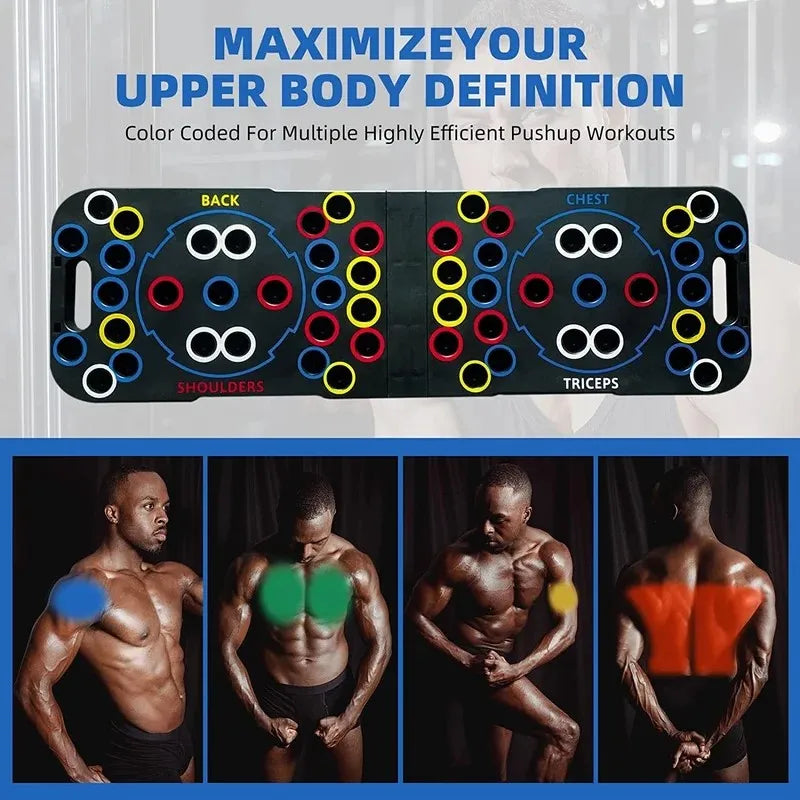 Home Fitness Multitasker: Push-Up Support Board
